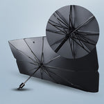 Car Windshield Sun Shade Umbrella. Car Front Shield Sun Shade Heat Insulation Protection and UV Blocking