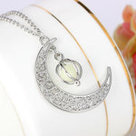 The Enchanted Moonstone Necklace