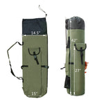 Fishing Portable Multifunction Nylon Fishing Rod Bag Case Fishing Tackle Tools Storage Bag