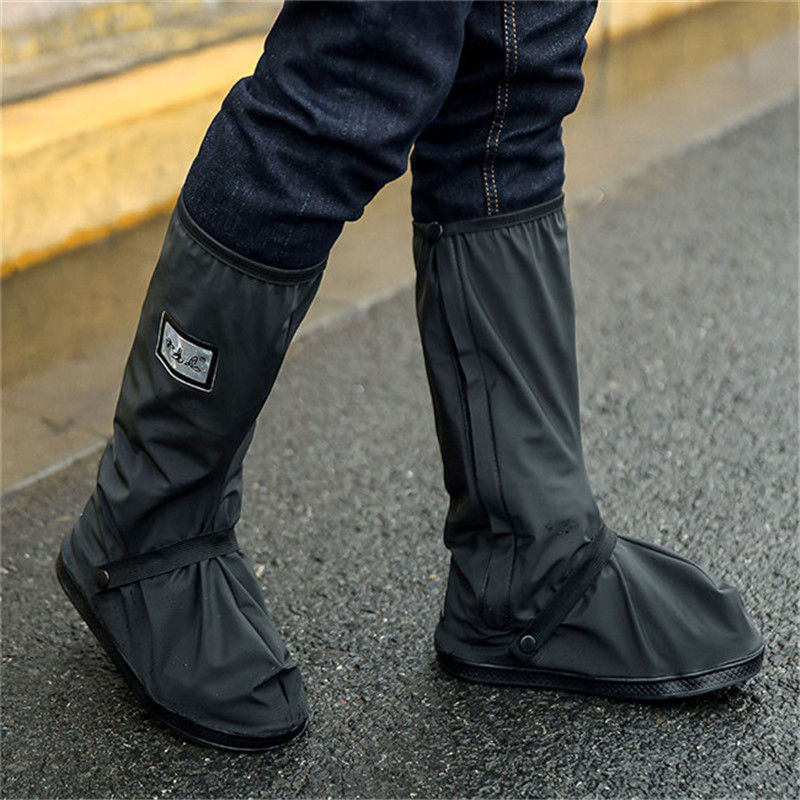 Hot Sell Creative Waterproof Reusable Motorcycle Cycling Bike Rain Boot Shoes Covers Rainproof Shoes Cover Rainproof Thick