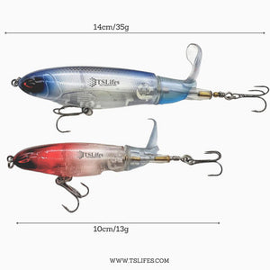 Topwater Whopper Plopper Floating Artificial Hard Bait Bass Fishing Lures