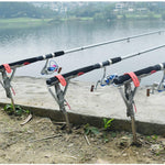 Automatic Fishing Rod Holder Stainless Steel Foldable  Fishing Pole Bracket Automatic Tip-Up Function